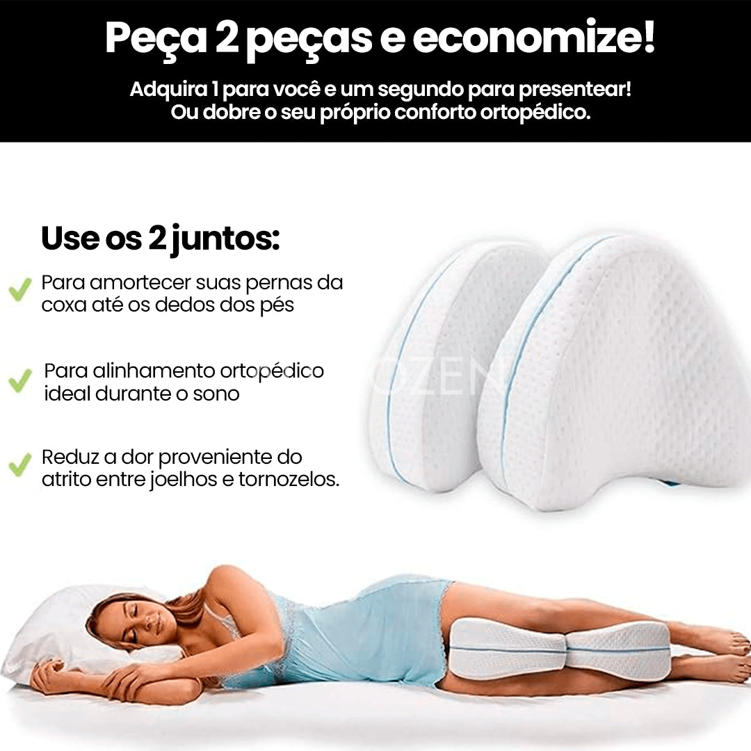 Almofada orthopédica - aliviozen flex + [Frete Grátis] Para todo o Brasil