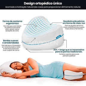 Almofada orthopédica - aliviozen flex + [Frete Grátis] Para todo o Brasil